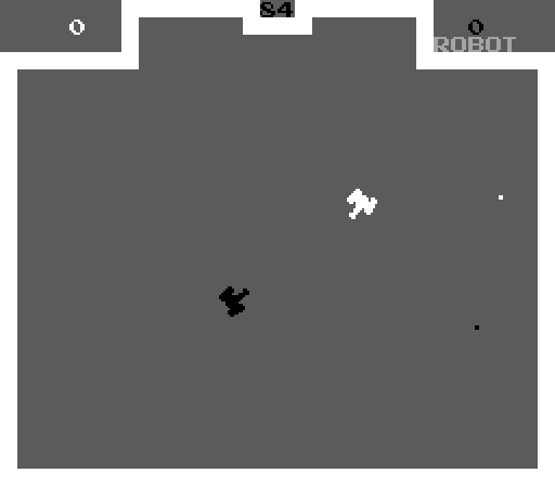 Ultra Tank Arcade Screenshot: Tanks battle in the open field...