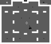 Ultra Tank for Arcade - The white tank is hit...