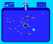 Bubbles for Arcade - Cleaning up the sink...