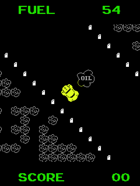 Super Bug Arcade Screenshot: Game start.