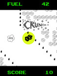 Super Bug for Arcade - Crunch! I hit the oil and then hit the wall so the screen flashes...