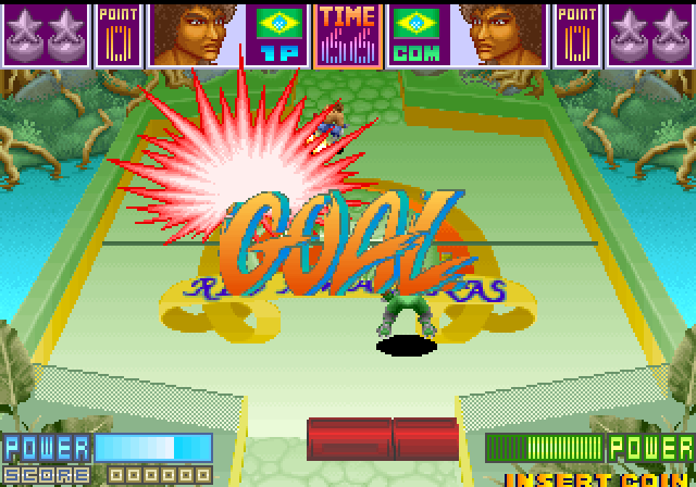Slap Shot Arcade Screenshot: Goal!