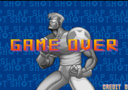 Slap Shot for Arcade - Game over.