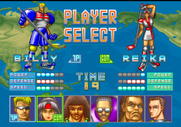 Slap Shot for Arcade - Player select.