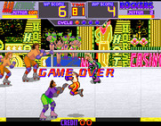 Rollergames for Arcade - Game attract mode.
