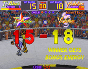 Rollergames for Arcade - Player 2 wins this round...