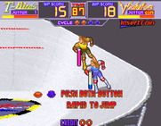 Rollergames for Arcade - Press both buttons to jump...