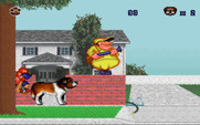 Beethoven: The Ultimate Canine Caper! for IBM PC/Compatibles - A dog catcher and a skateboarder in the way!