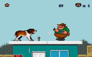 Beethoven: The Ultimate Canine Caper! for IBM PC/Compatibles - Bark at opponents to defeat them...