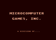 Planet Miners for Atari 8-bit - Microcomputer Games logo (Disk version)