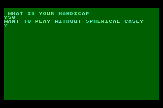 Guns of Fort Defiance Atari 8-bit Screenshot: Setting a few game options.