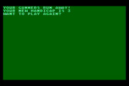 Guns of Fort Defiance for Atari 8-bit - I lost this time...want to play again?