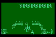 Guns of Fort Defiance for Atari 8-bit - The game begins!