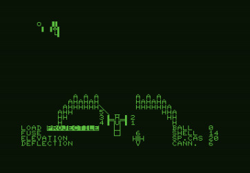 Guns of Fort Defiance for Commodore PET - The battle begins!