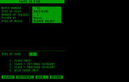 Computer Facts in Five for IBM PC/Compatibles - Select a type of game.