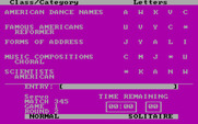 Computer Facts in Five for IBM PC/Compatibles - Starting a match.