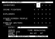 Computer Facts in Five for Apple II - You can choose for rounds to be timed.
