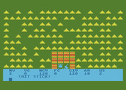 VC for Atari 8-bit - Game start.