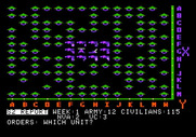 VC for Apple II - Game start.