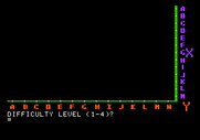 VC for Apple II - What difficulty level do you want?