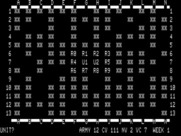VC for TRS-80 - Game start.
