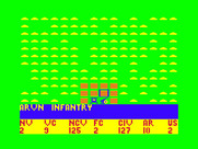 VC for TRS-80 Color Computer - Game in progress...