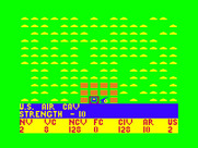VC for TRS-80 Color Computer - Game start.