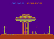 Strätos for Atari 8-bit - Game over.
