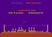 Strätos for Atari 8-bit - Warning, meteor shower!