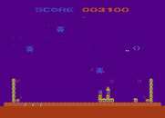 Strätos for Atari 8-bit - Not much of the city left...