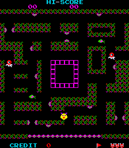 Devil Fish Arcade Screenshot: Game start.