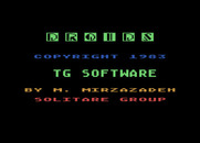 Droids for Atari 8-bit - Title screen.