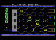 Droids for Atari 8-bit - Level partially completed...