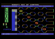 Droids for Atari 8-bit - Game start.