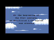 Crack Down for Sega Genesis / Mega Drive - One of the introduction screens.