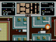 Crack Down for Sega Genesis / Mega Drive - Starting a two player game.
