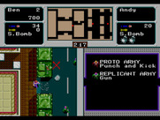 Crack Down for Sega Genesis / Mega Drive - Go to the "X" to plant an explosive device.