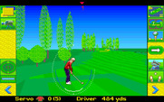 David Leadbetter's Greens for Amiga - Start of the round!