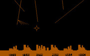 Anti-Ballistic-Missile for IBM PC/Compatibles - Game start.