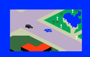 Safecracker for Intellivision - Avoid oncoming cars; you can also shoot them, but that makes the police suspicous!