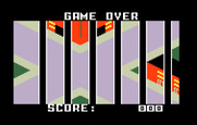Safecracker for Intellivision - Game over.