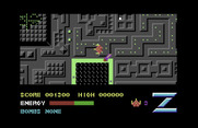 Z-Pilot for Commodore 64 - Don't crash here...