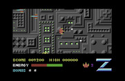 Z-Pilot for Commodore 64 - Those enemy jets are quick!