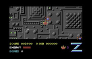 Z-Pilot for Commodore 64 - A new enemy type attacks...