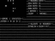 Andromeda Conquest for TRS-80 - Do you wish to establish a colony?