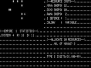 Andromeda Conquest for TRS-80 - Allocating resources...