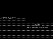 Andromeda Conquest for TRS-80 - The galaxy has been created, it's player one's turn...