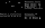 Andromeda Conquest for IBM PC/Compatibles - The main gameplay screen.