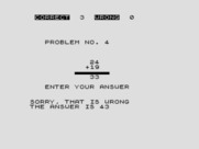 Super Math for ZX81 / Timex Sinclair 1000 - Oops, that's wrong...