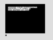 Super Math for ZX81 / Timex Sinclair 1000 - Select a skill level.